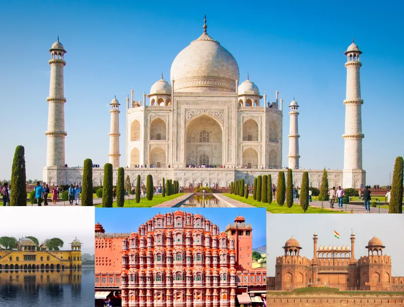 Explore Agra, Delhi and Jaipur