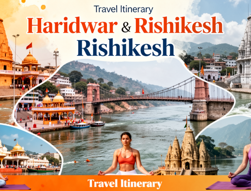 Perfect 3-Day Travel Itinerary for Haridwar and Rishikesh