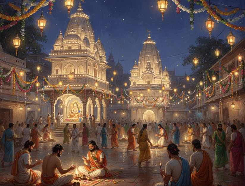 Why Vrindavan Feels More Active at Night Than Day