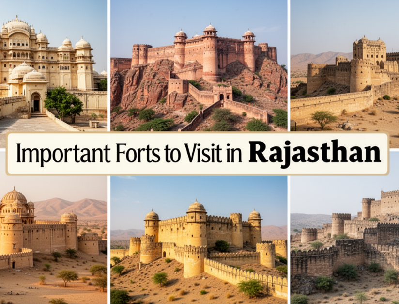 Important Forts to Visit in Rajasthan